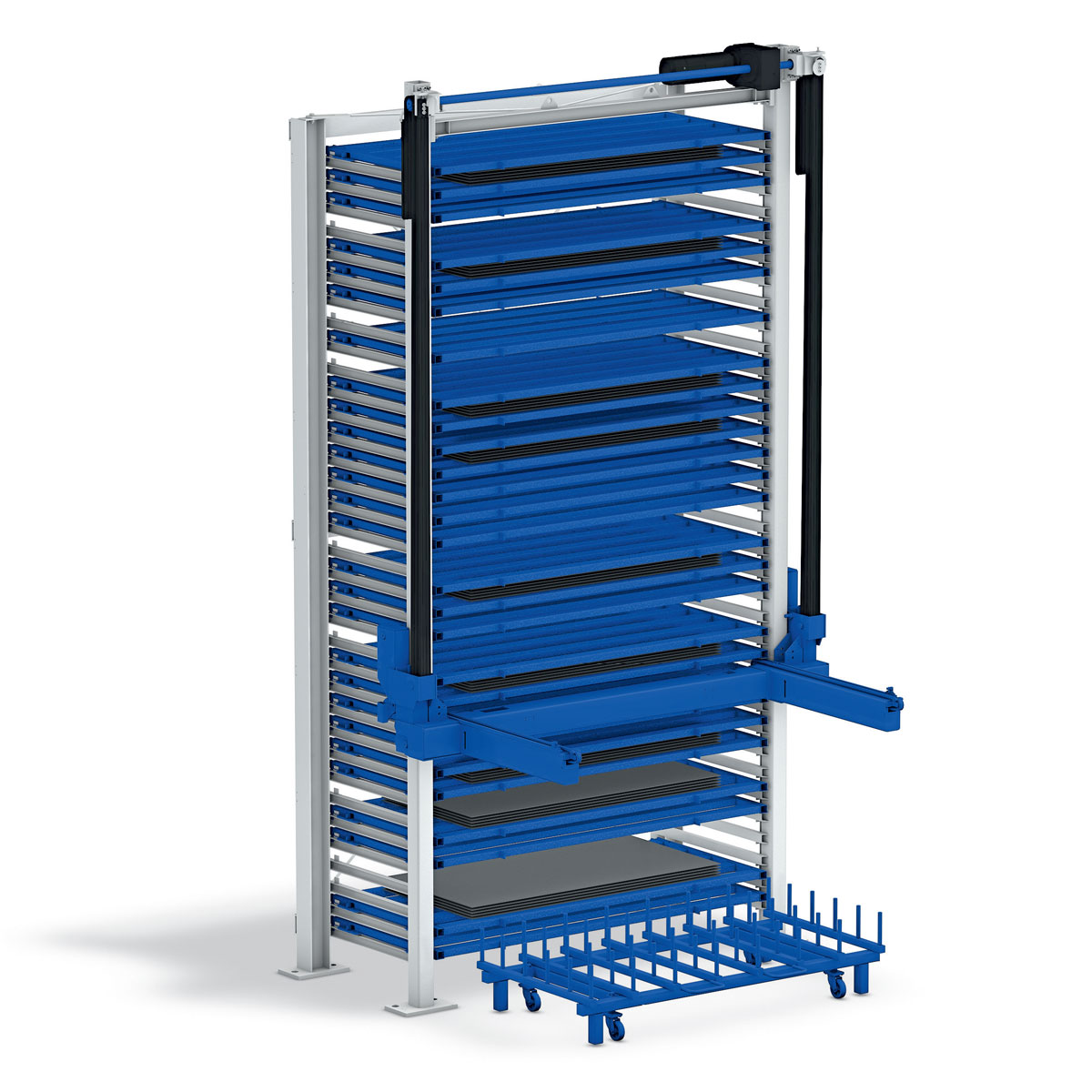 Abbildung: STOPA MONO - Turmlager f&uuml;r Standart- und Sonderformate