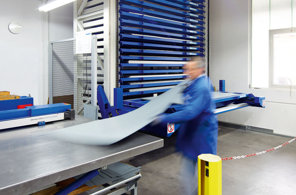 Bild: STOPA ECO Handling der Bleche