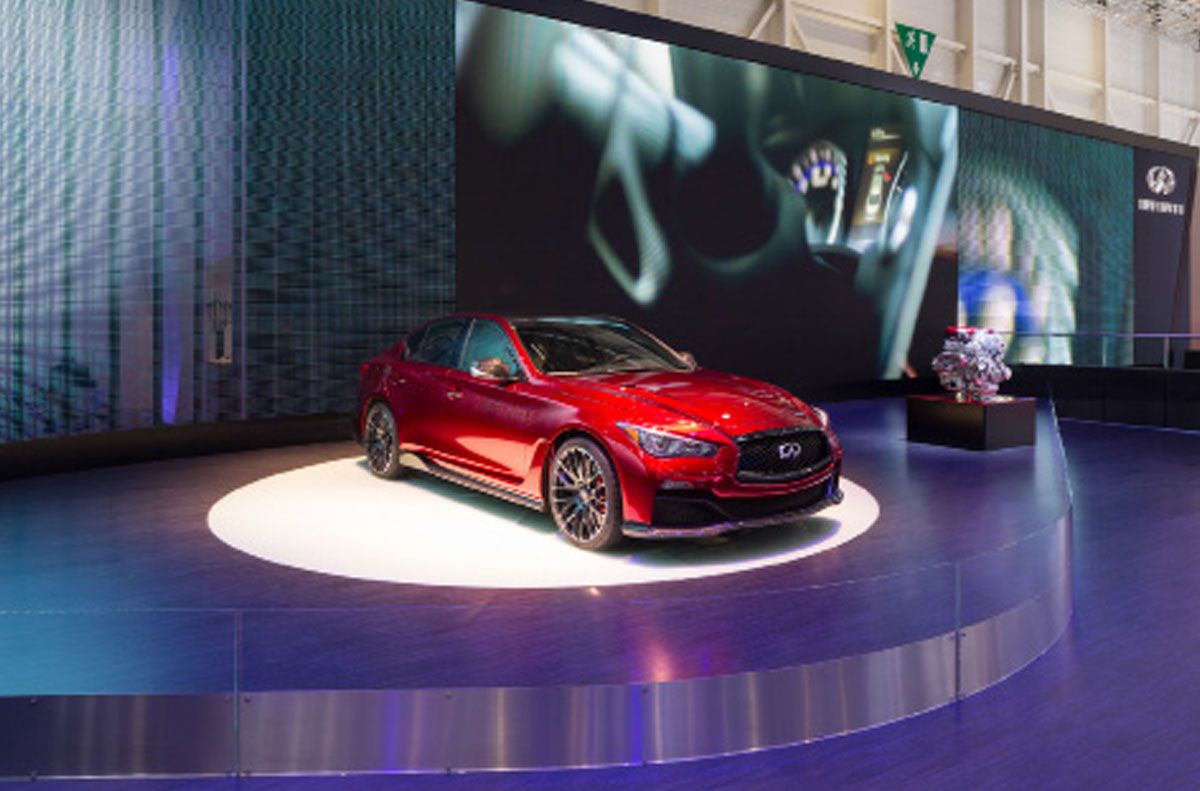 Picture: Expomobilia AG specializes in exhibition stand construction and creative brand staging in three-dimensional space.