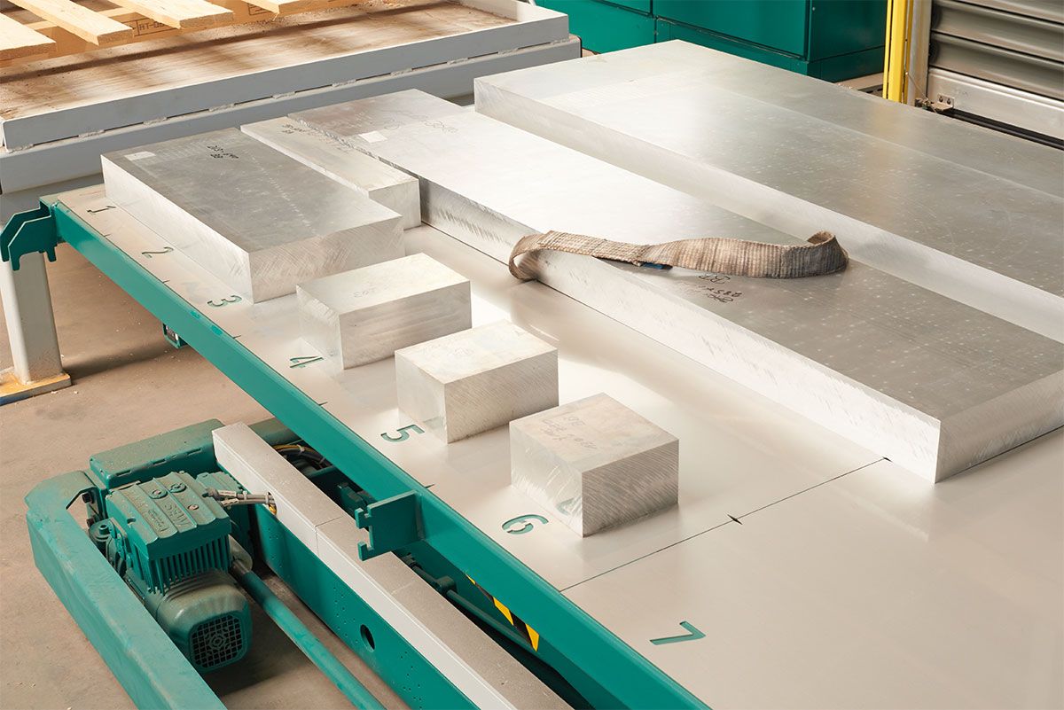 Immagine: suddivisione dei pallet