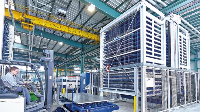 Immagine: Esempio di applicazione STOPA Flex Stoccaggio