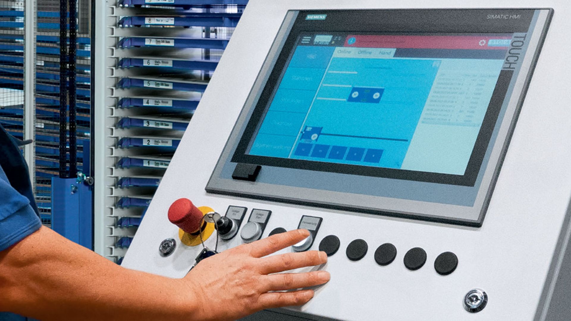 Picture: STOPA MONO Control panel